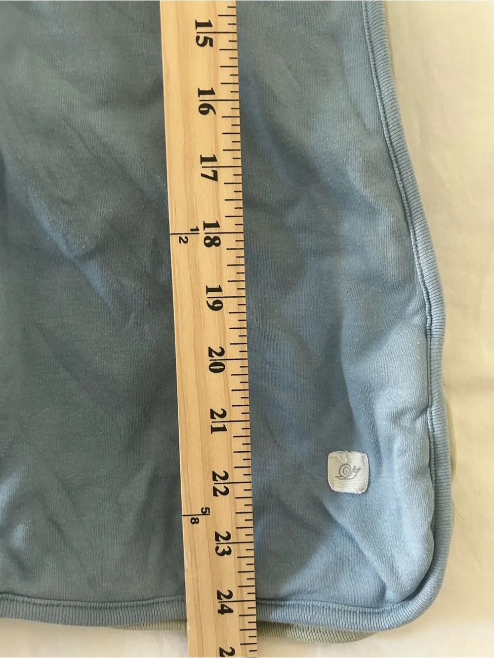 Tiny Kind Sleep Bags Organic Cotton Green Blue 0-6 Months